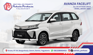 Sewa Mobil Avanza Facelift di Yogyakarta dengan Driver & BBM
