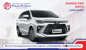 Sewa Mobil Avanza FWD Matic Lepas Kunci di Yogyakarta