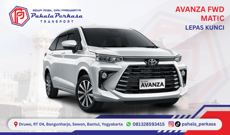 Sewa Mobil Avanza FWD Matic Lepas Kunci di Yogyakarta