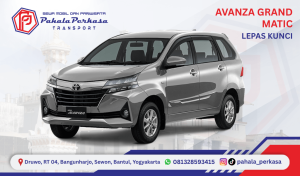 Sewa Mobil Avanza Grand Matic Lepas Kunci di Yogyakarta