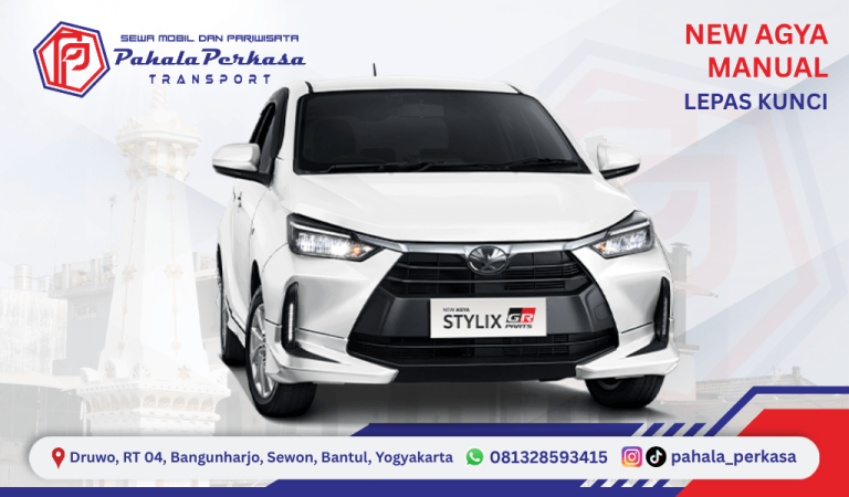 Sewa Mobil New Agya Manual Lepas Kunci di Yogyakarta