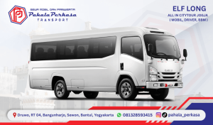 Sewa Mobil Elf Long di Yogyakarta dengan Driver & BBM