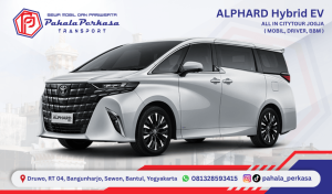 Sewa Mobil Alphard HEV di Yogyakarta dengan Driver & BBM
